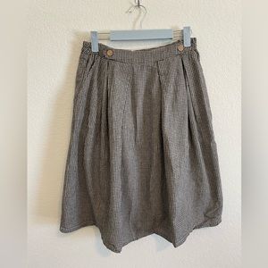 Patterned Knee Length Skirt (Roolee)